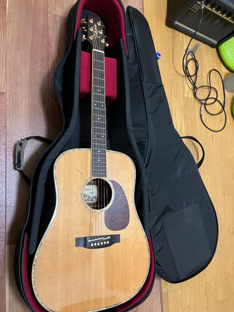 Takamine アコースティックギター ギグバッグ付　塗装浮きアリ