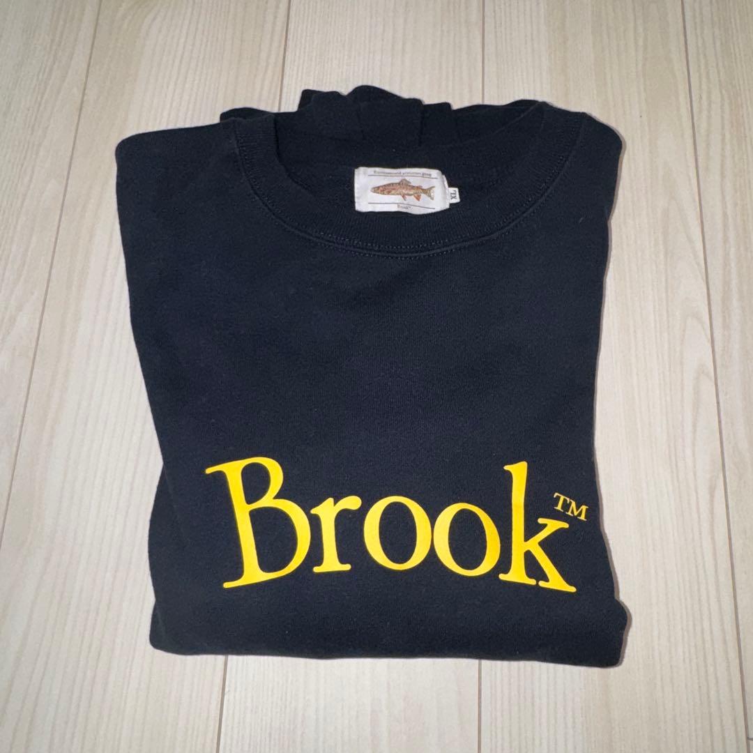 brook ロゴスウェット