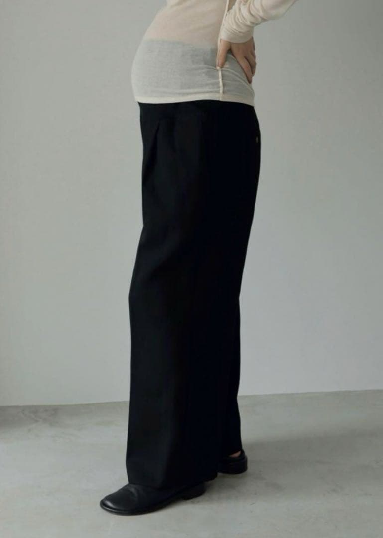 Reha. Tuck Wide Pants マタニティパンツ36 anuke