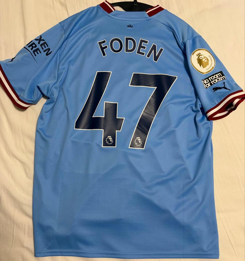 22-23 マンチェスターシティ　ユニフォーム　フォーデン　正規品