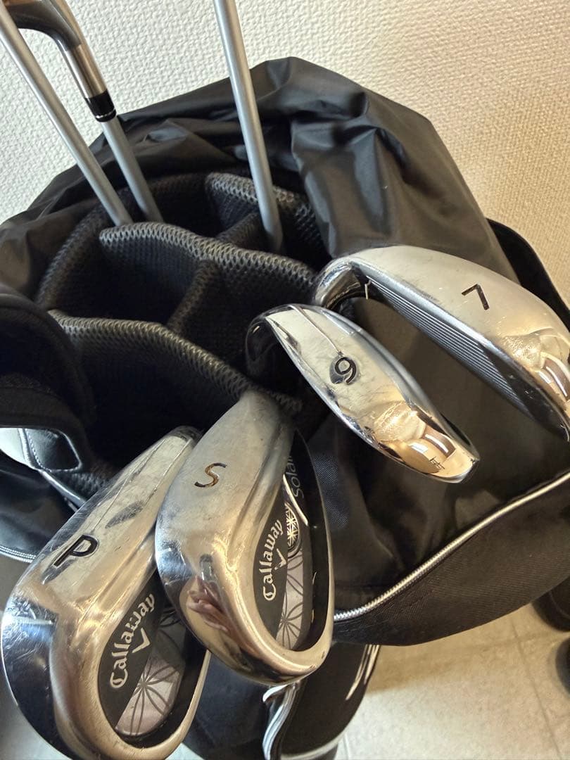 現行モデル！【レディース】Callaway ソレイル ゴルフクラブセット 8本