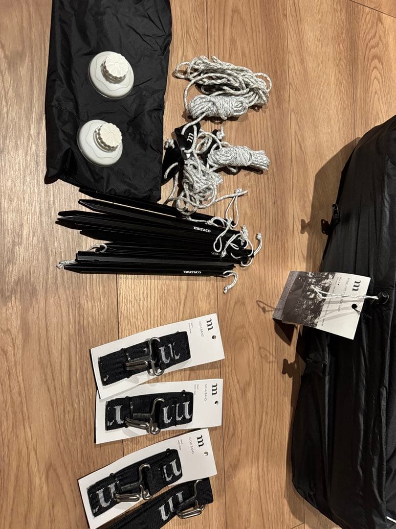 ムラコ　ペネローペ　カーサイドタープGIGA BAND4本付き