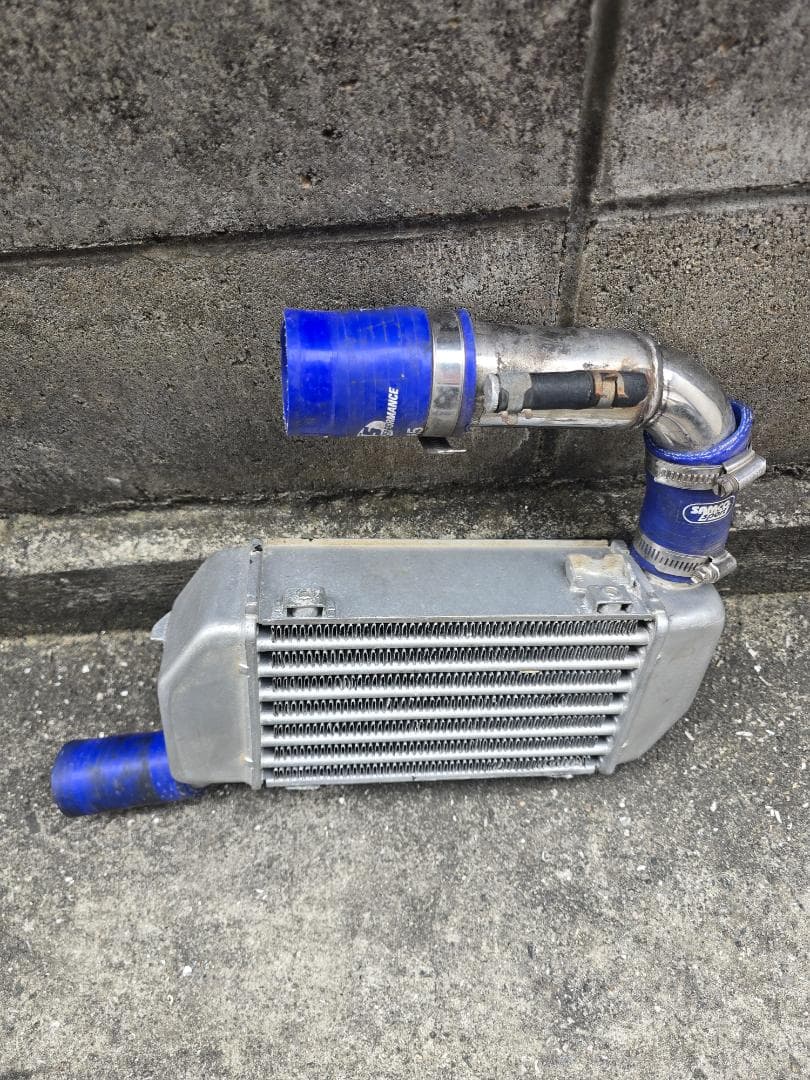 CT21S ワゴンR用アルミ インタークーラー シリコンホース付き