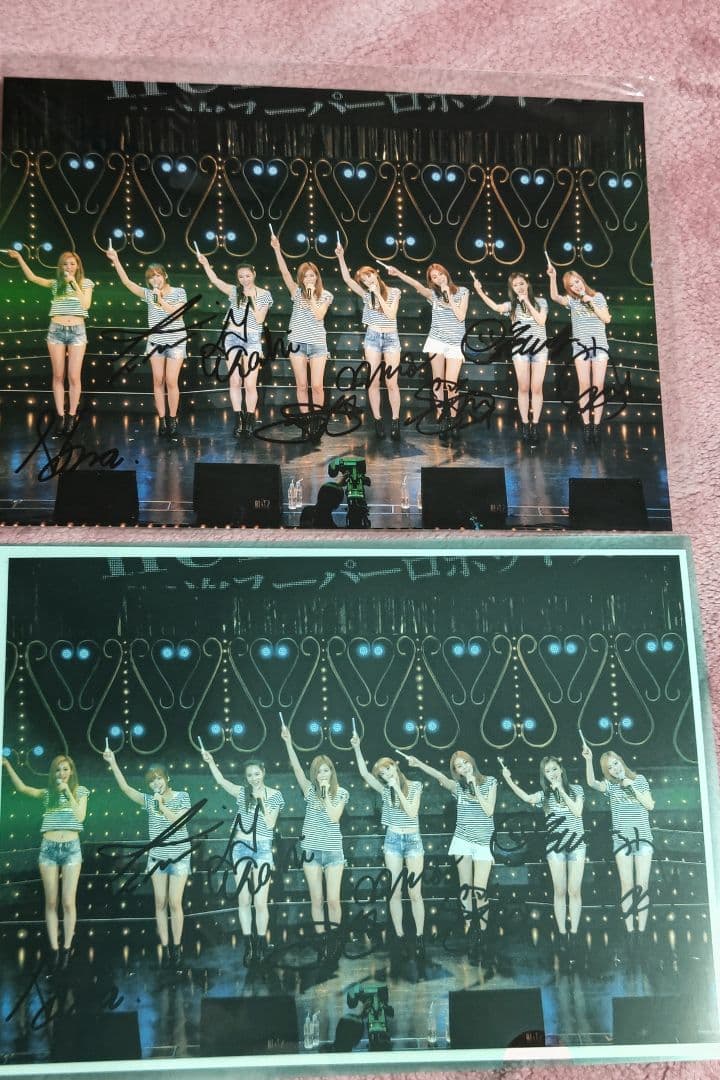 AFTERSCHOOL　1st　JAPAN　TOUR　2012　サイン入り生写真