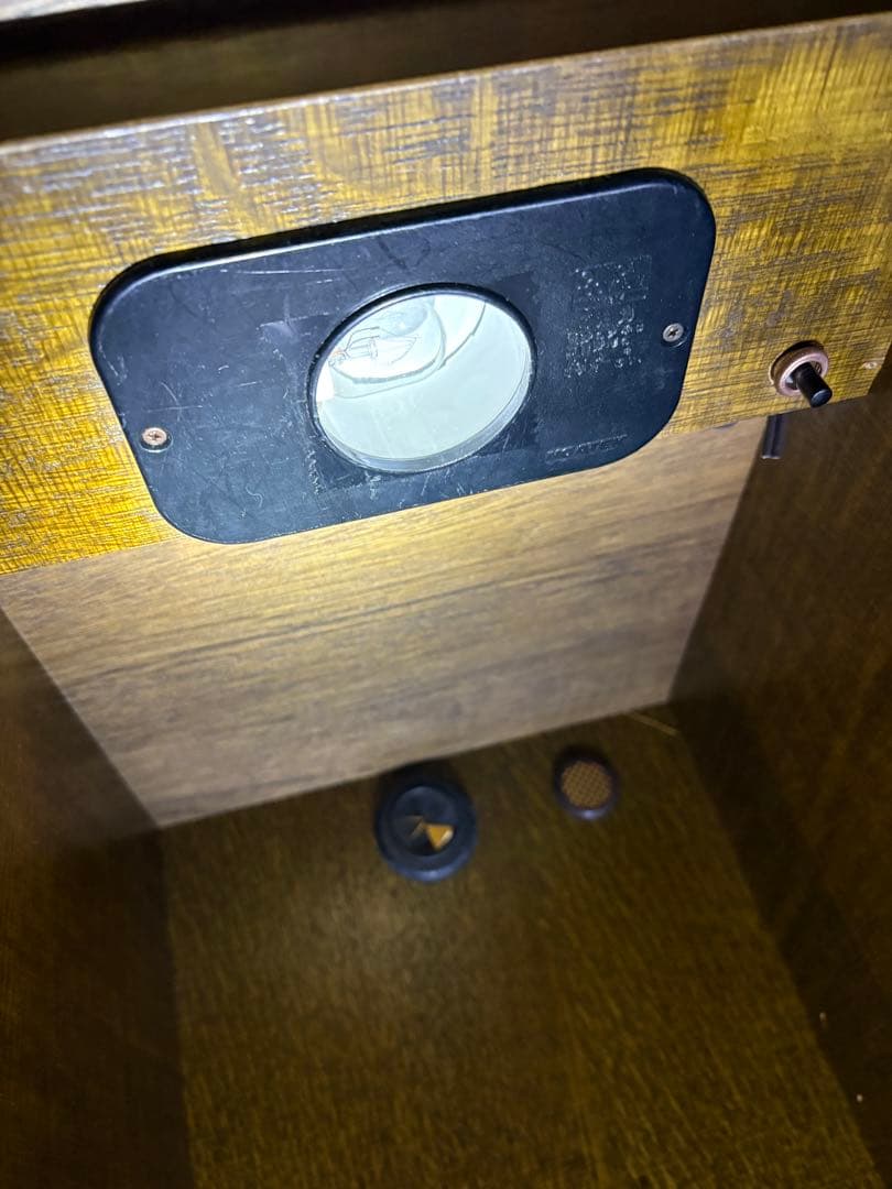 英国調 ステンドグラス キャビネット 三越ブルージュ風 アンティーク