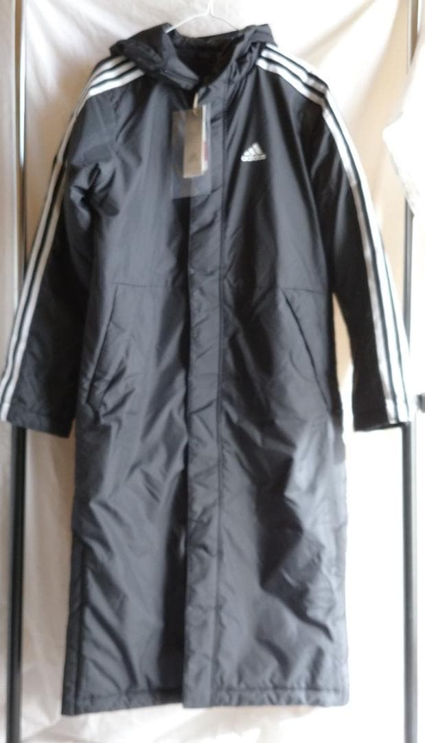 新品：adidas ベンチコート メンズ S GF0000 コート ロング