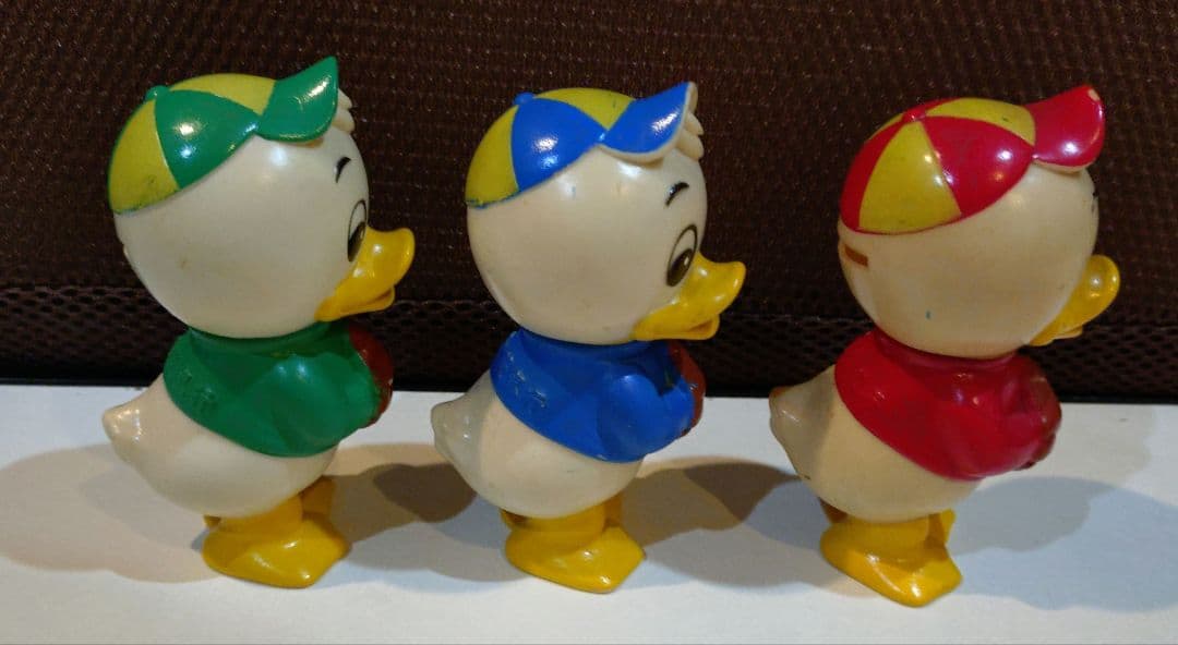 三菱銀行 ヒューイ デューイ ルーイ 非売品貯金箱 3体セット