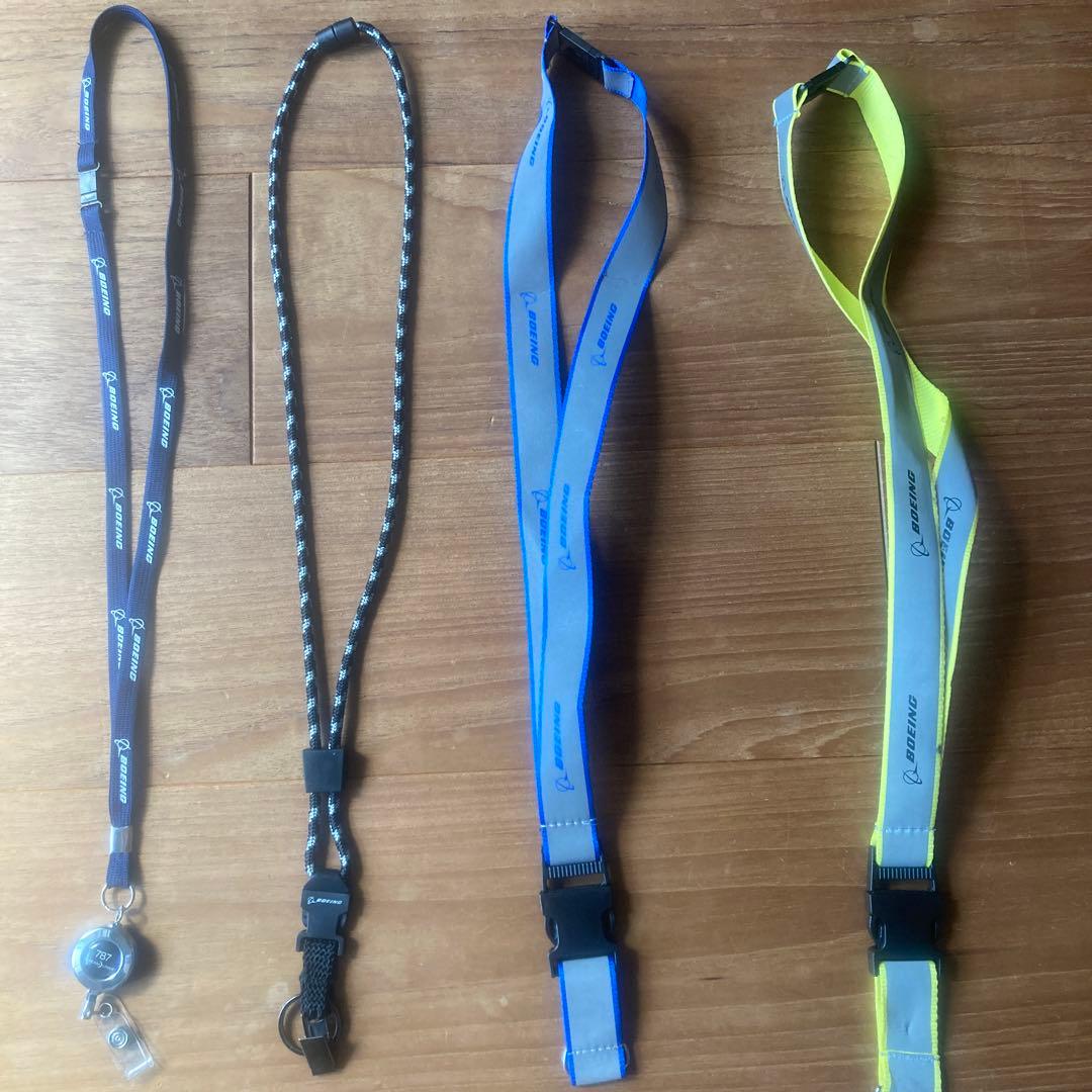 ボーイング　ネックストラップ 4種セット