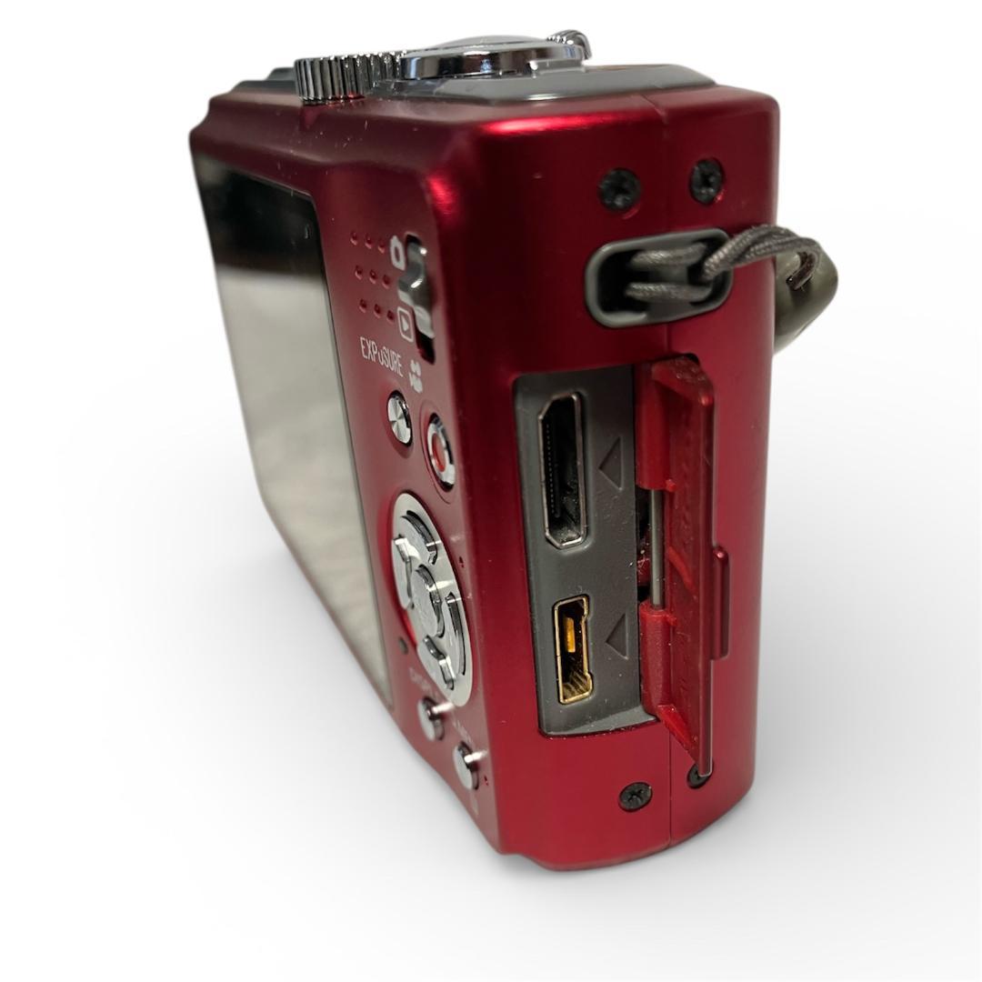 VW【動作確認済】Panasonic LUMIX DMC TZ10　レッド