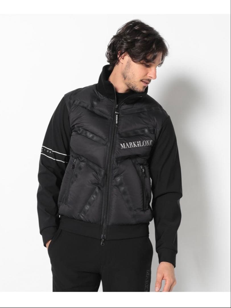マークアンドロナ MARKALONA ダウンジャケット ブラック