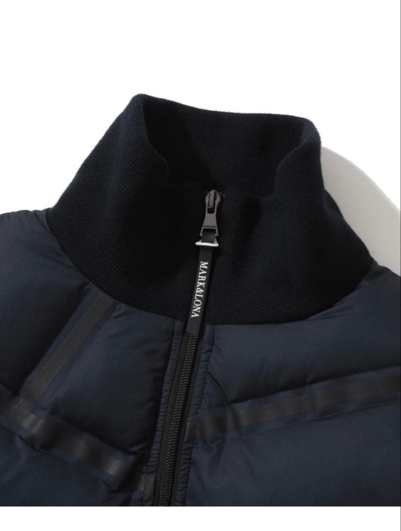 マークアンドロナ MARKALONA ダウンジャケット ブラック