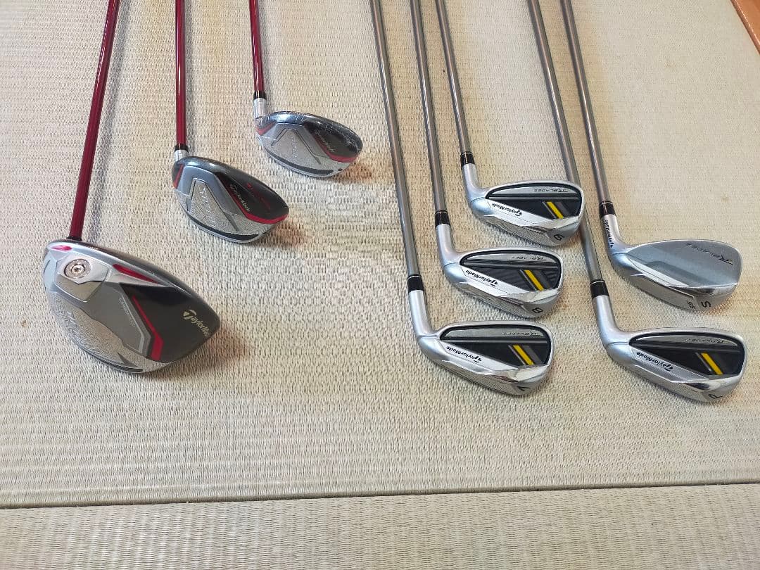 希少レディース新品有8本テーラーメイドステルス ゴルフクラブセット ドライバー