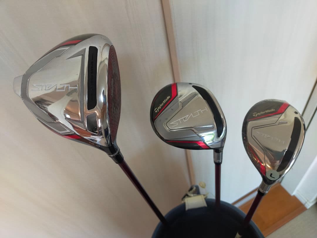 希少レディース新品有8本テーラーメイドステルス ゴルフクラブセット ドライバー