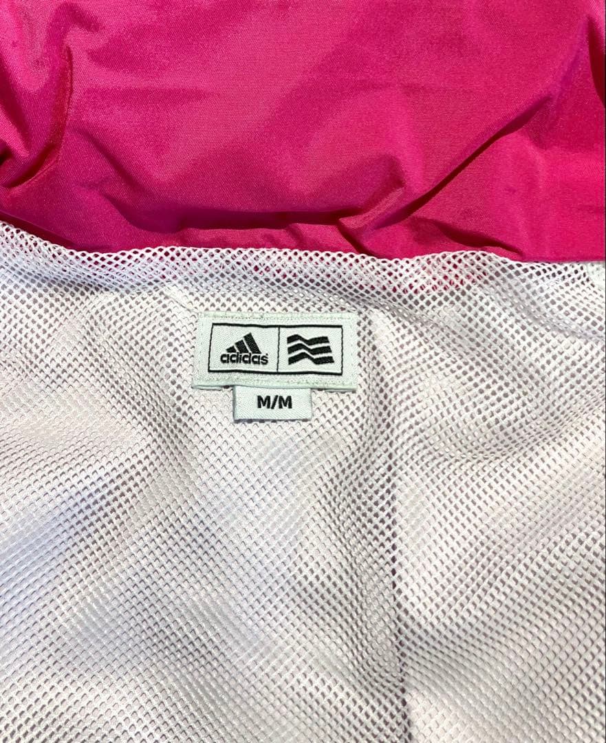 最終値下げ 新品 未使用 ピンク レディース M レインウェア アディダス 桃色