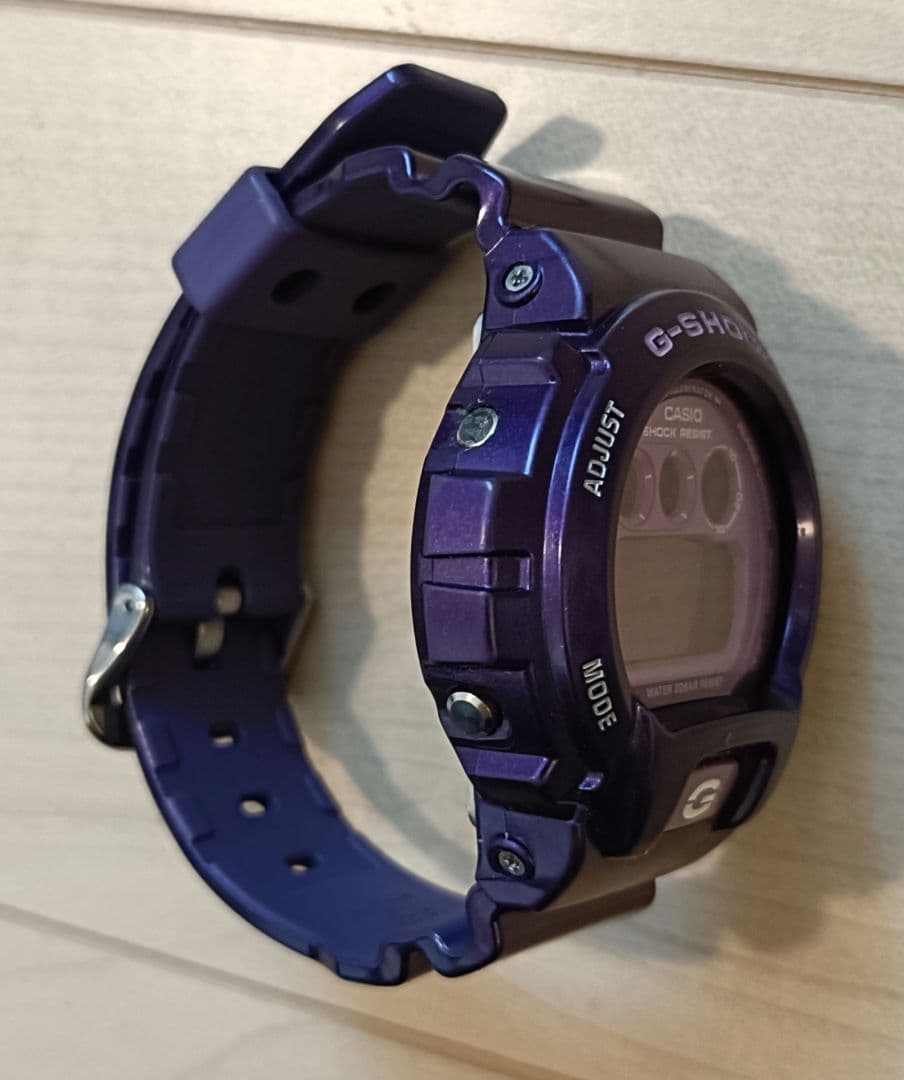 【希少】CASIO G-SHOCK DW 6900 クレイジーカラーズ パープル
