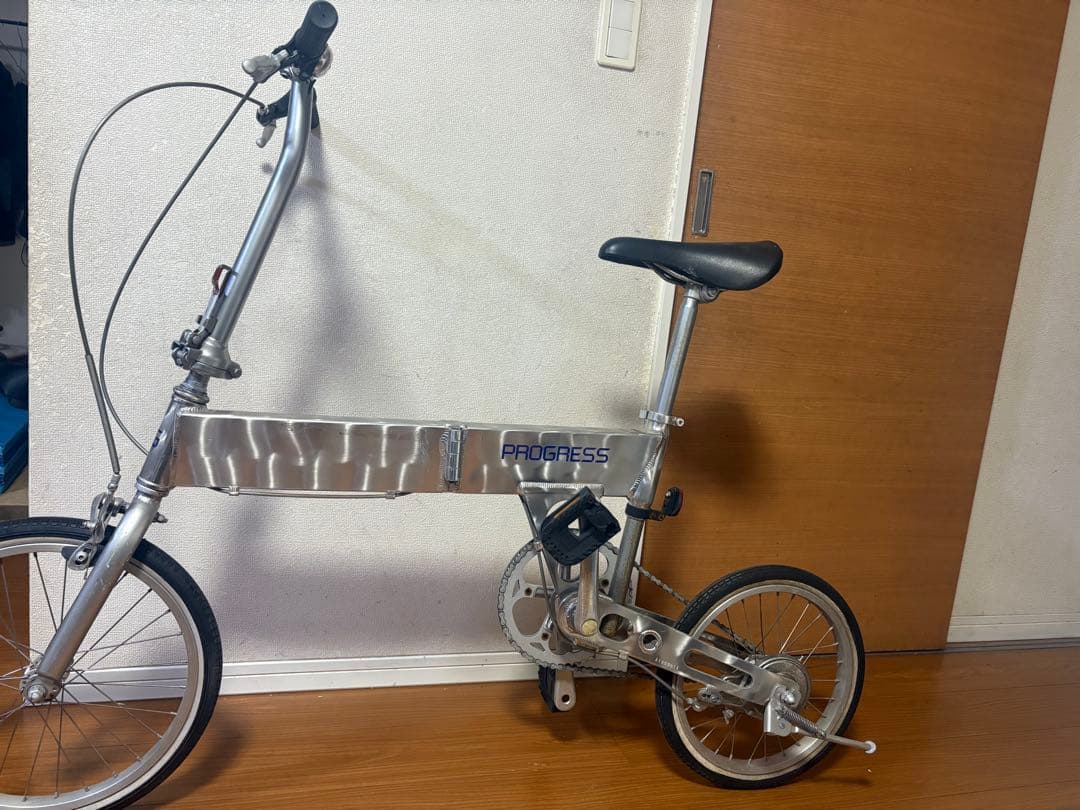 PROGRESS アルミ折りたたみ自転車｜14インチ｜軽量フレーム｜現状渡し