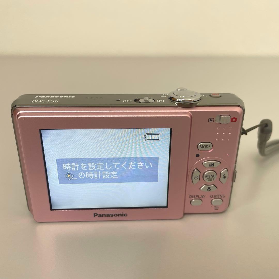 Panasonic LUMIX DMC-FS6 ピンク【動作確認済】