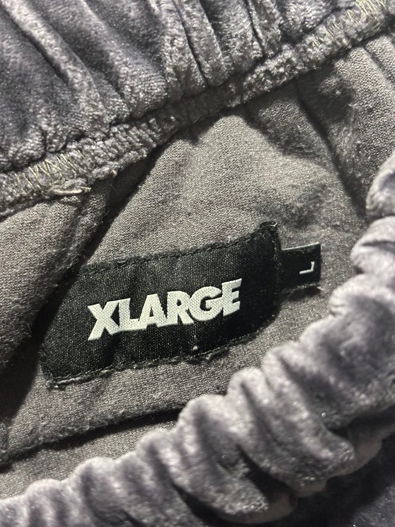 X-LARGE ジャパニーズマゲニーズ ベロア　上下セットアップ