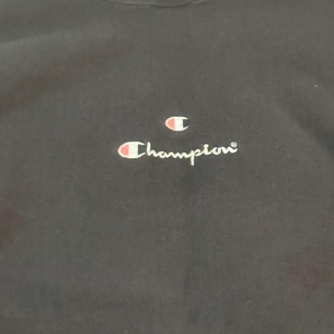 Champion NBA刺繍スウェット L 黒 USA製 希少