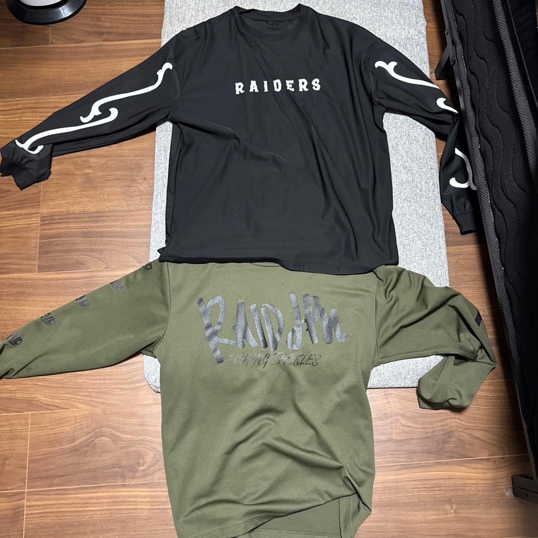 RAID JAPAN RAIDERS 長袖Tシャツセット　レイドジャパン