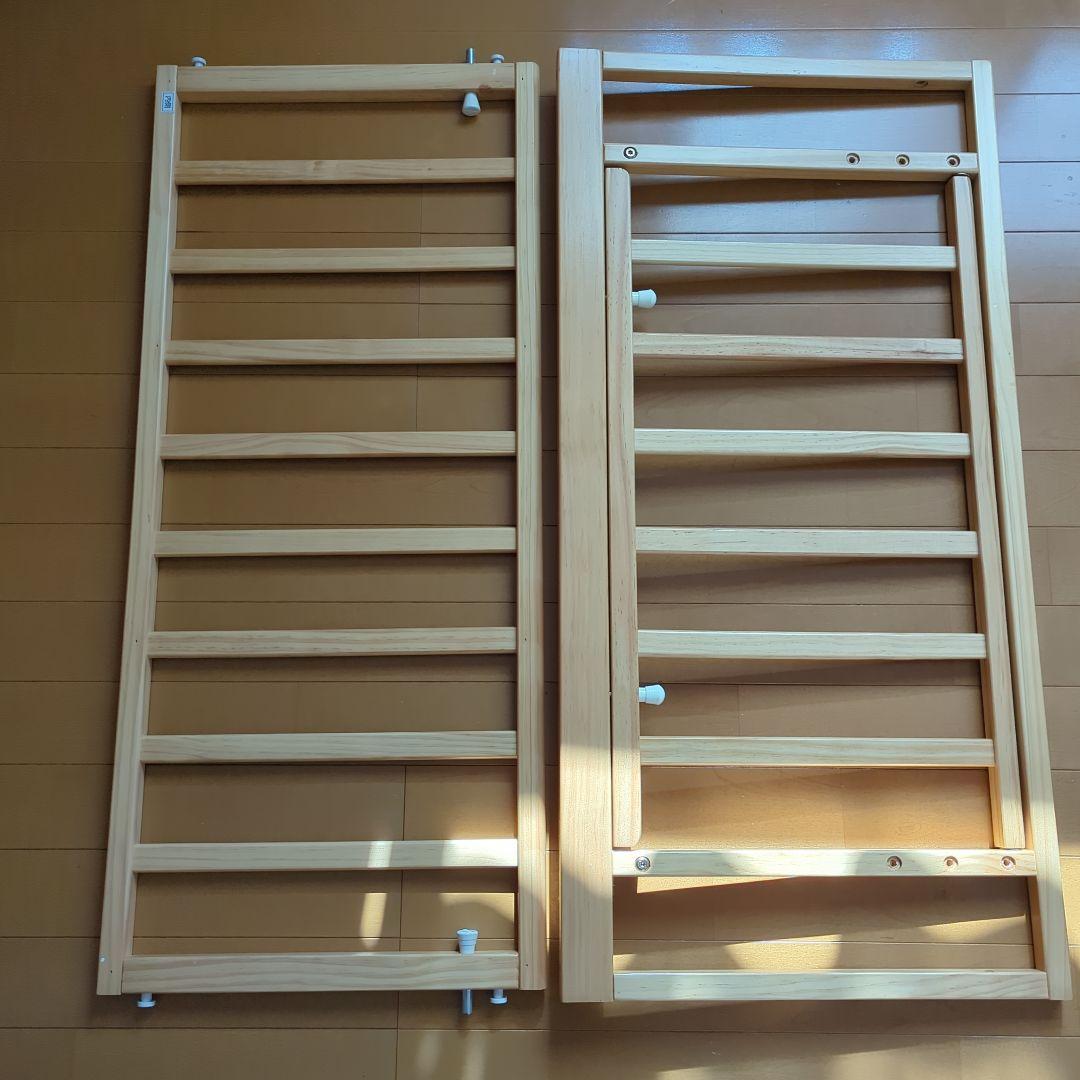 カトージ ベビーベッド ハイシートミニベッド 　ナチュラル