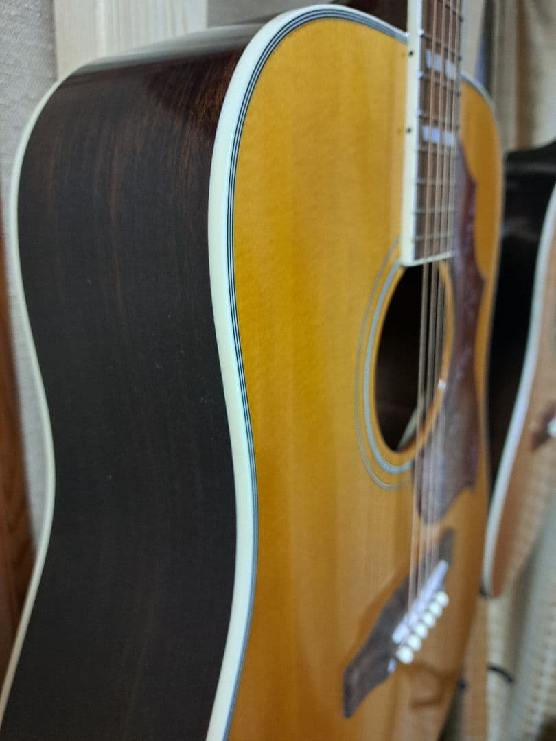 極上！Epiphone ハミングバードマスタービルド　アコギ