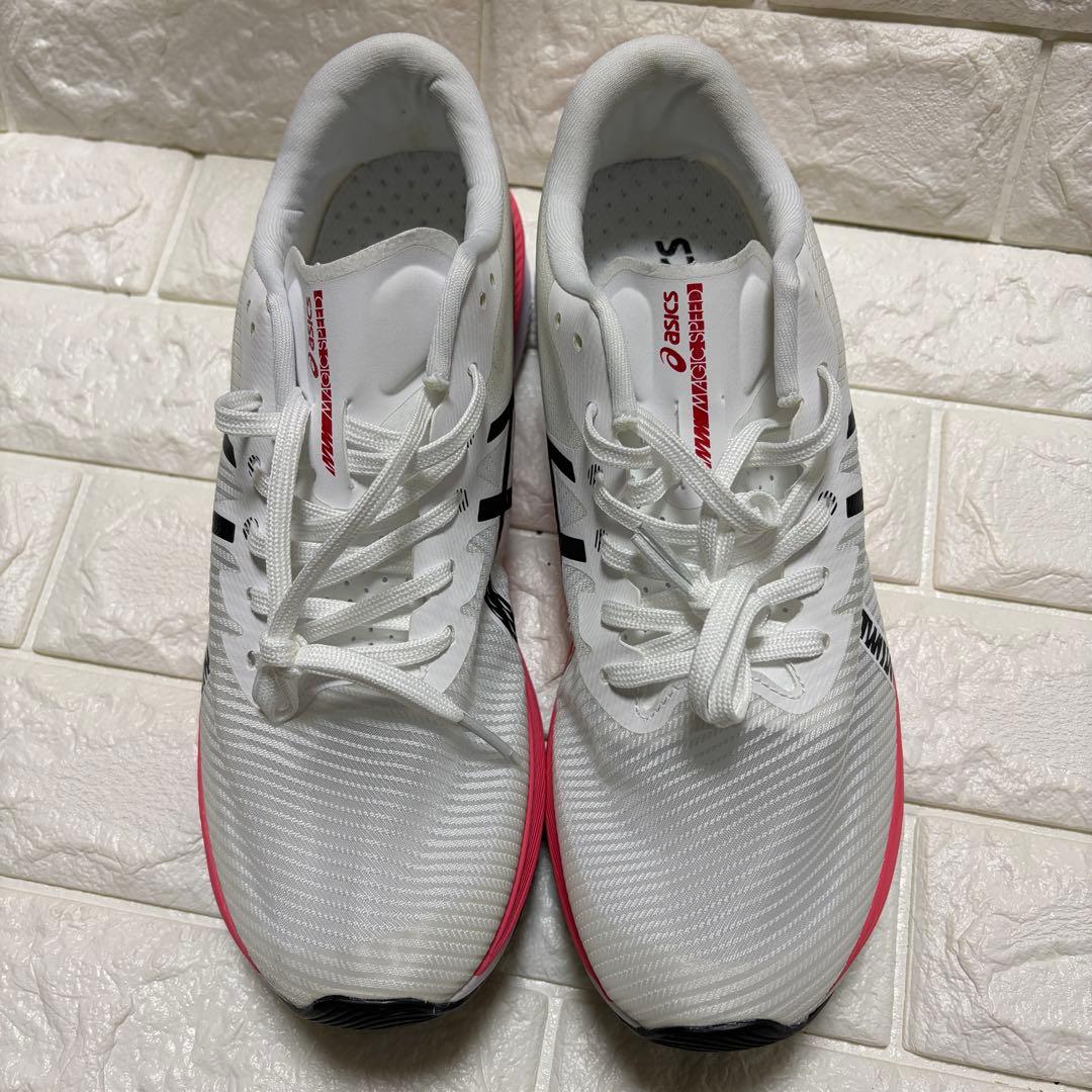 【極美品】ASICS MAGIC SPEED3 ホワイト/ブラック 27cm