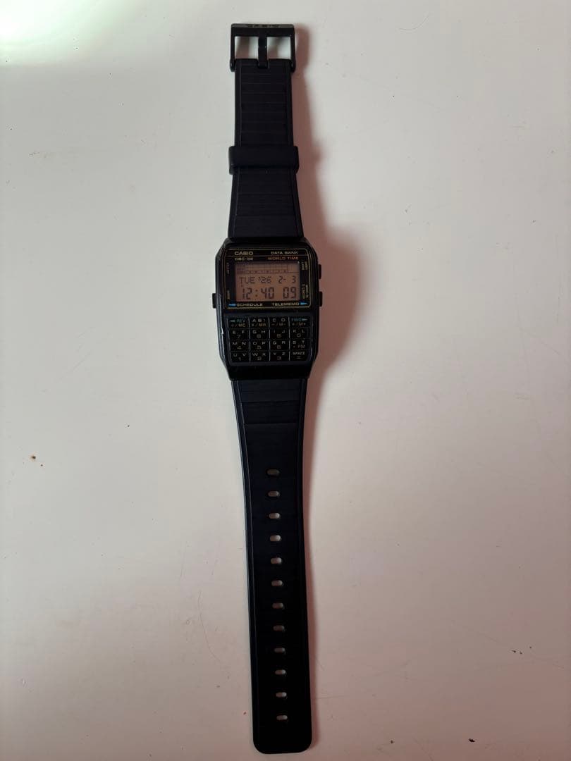 CASIO DBC-62 ブラック データバンク 腕時計 カシオ