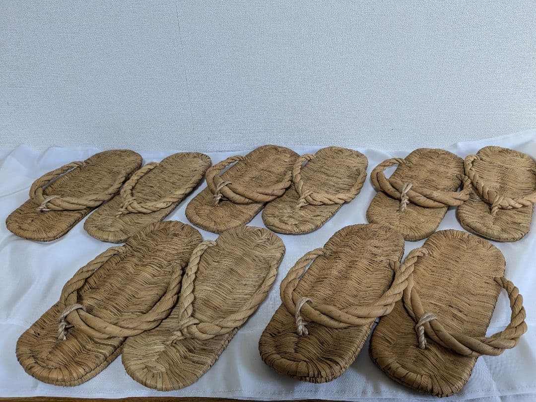 露地草履 5足セット 茶道 茶道具