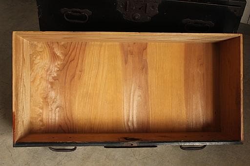 時代　庄内箪笥　2段　時代家具　収納タンス　古家具