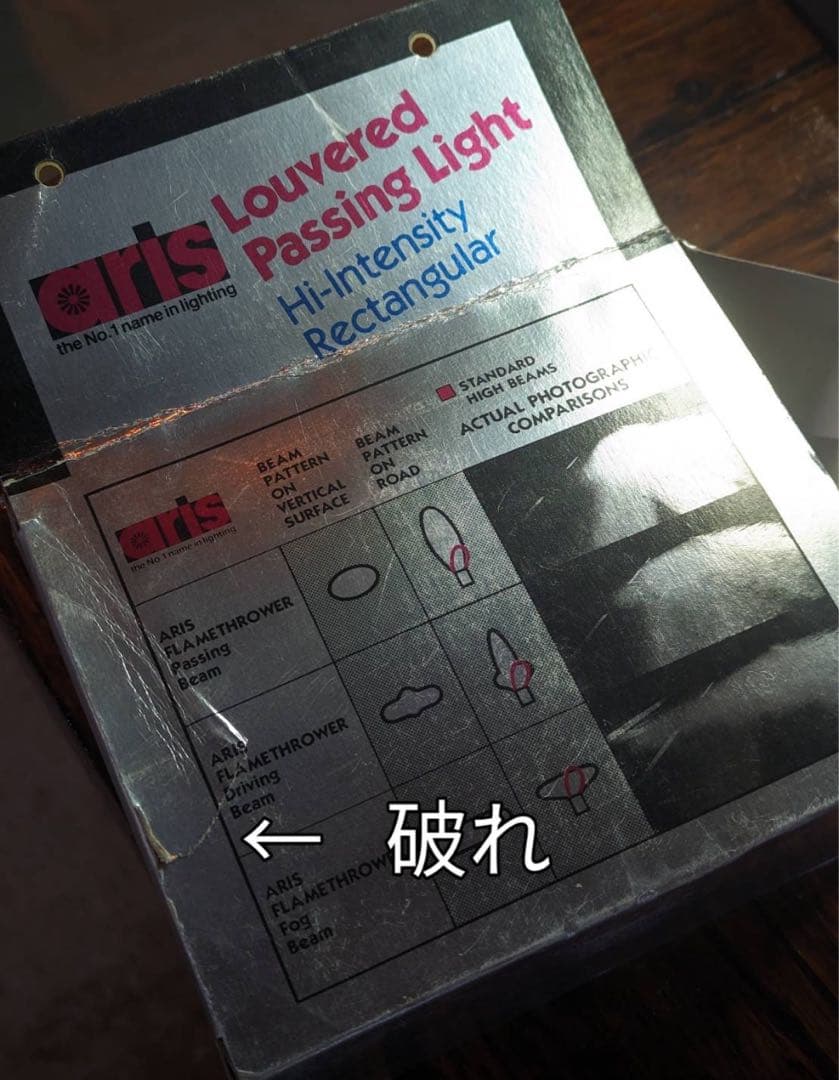 アリス ビンテージ ヘッドライト 未使用 ！！