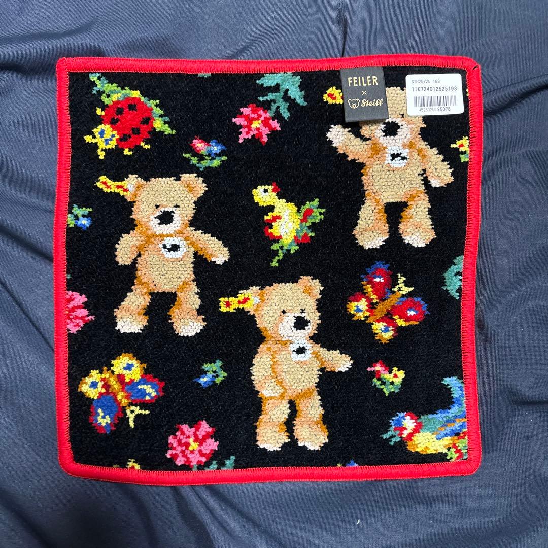 【近日削除】シュタイフハイジ フェイラー ハンカチ