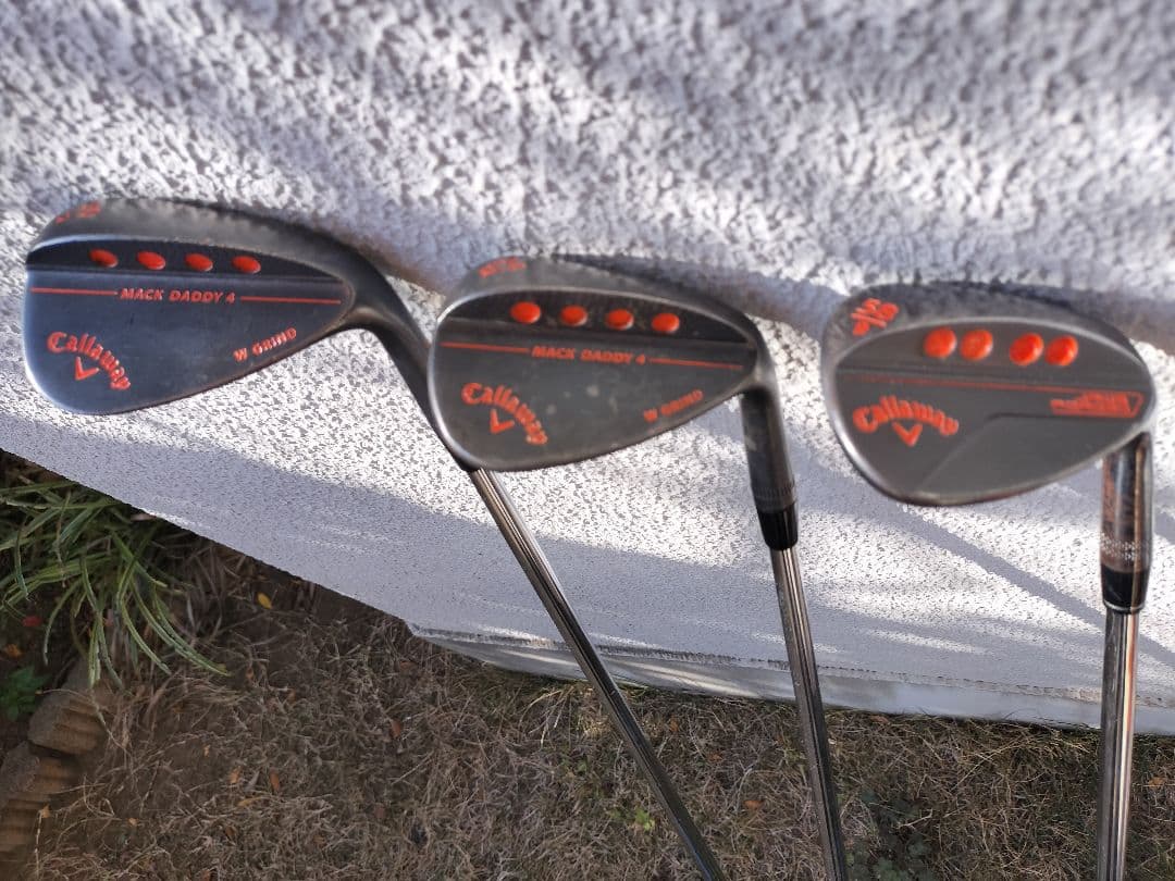 【売約済】Callaway Mack Daddy 4 /JAWS ウェッジ 3本