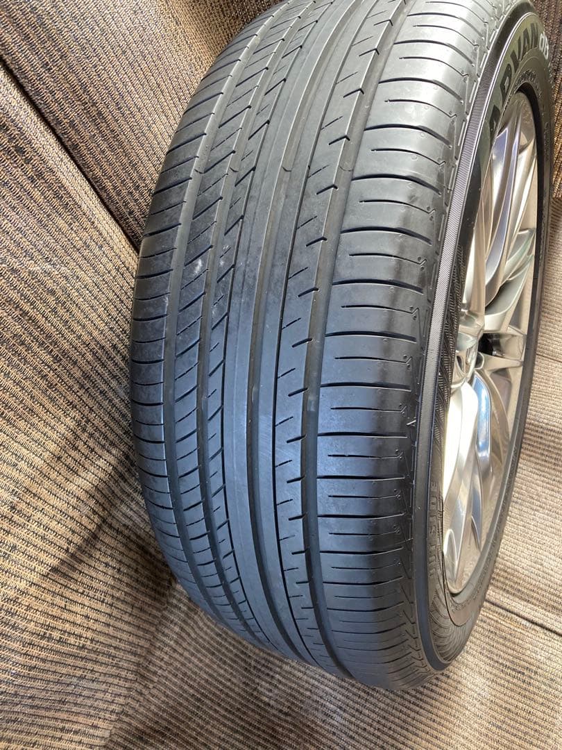 レクサスLS500h 純正245/50RF19夏タイヤアルミ4本セット