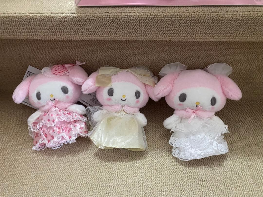 サンリオ レディマイメロディ マスコットホルダー3点セット