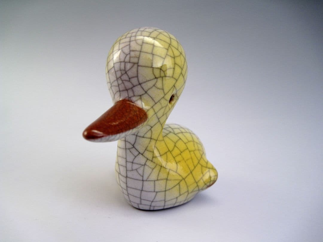 ボッセデザイン！ドイツマヨリカ窯のアヒルの子 50～70年代 Bosse