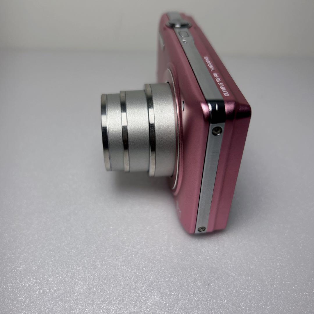 【美品】OLYMPUS デジカメ VG-140 ピンク コンデジ オリンパス