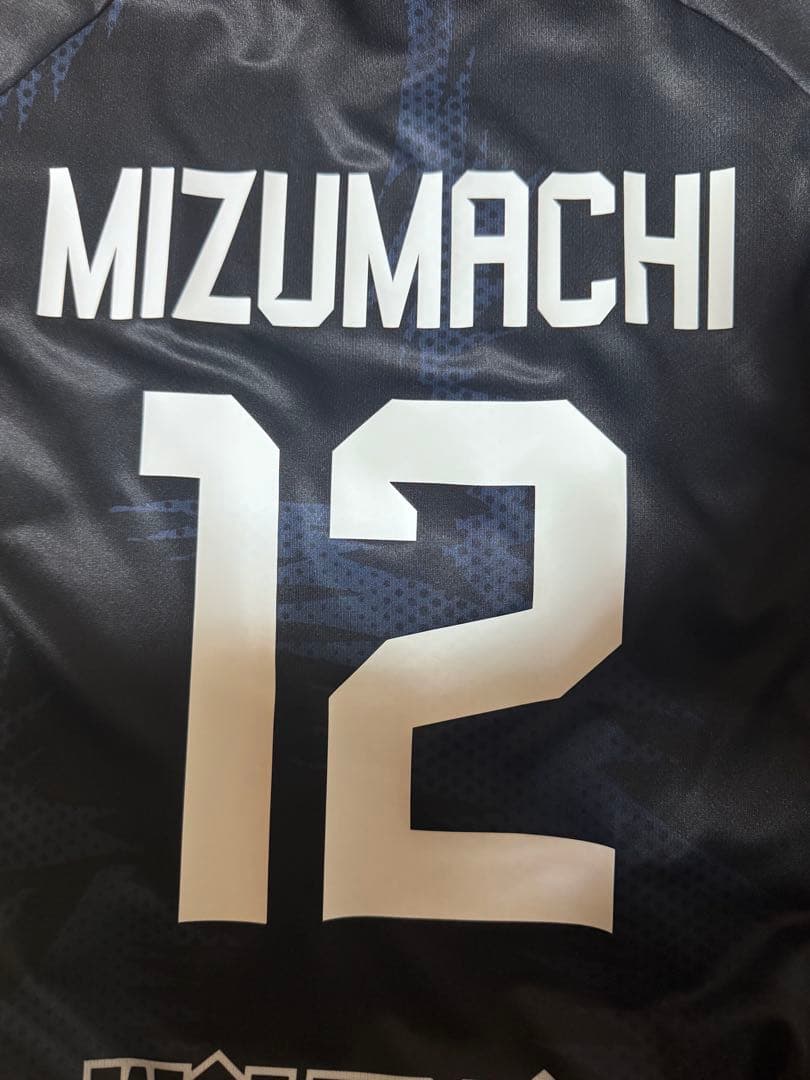 ウルフドッグス名古屋レプリカユニフォーム　水町泰杜　12 ブラック