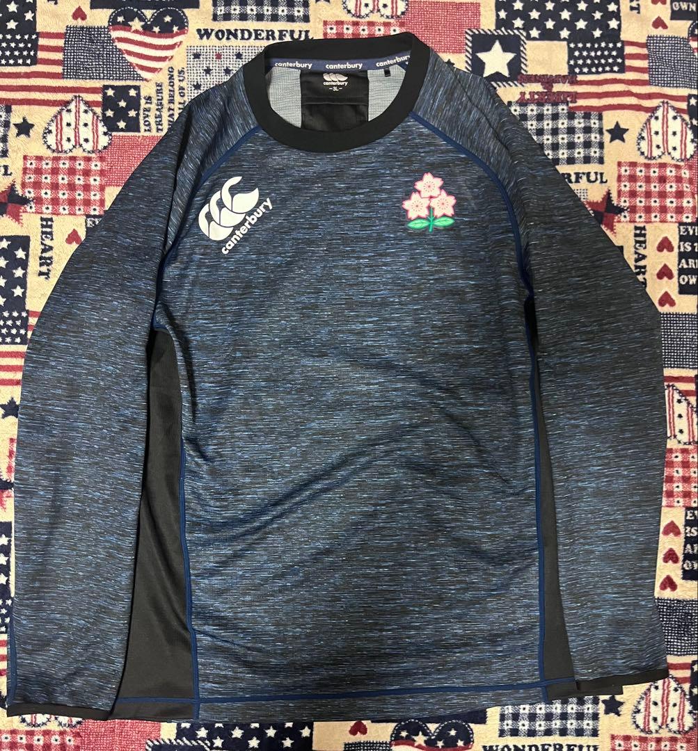 【選手支給品】Canterbury 日本代表 ラグビー ウォームアップウェア