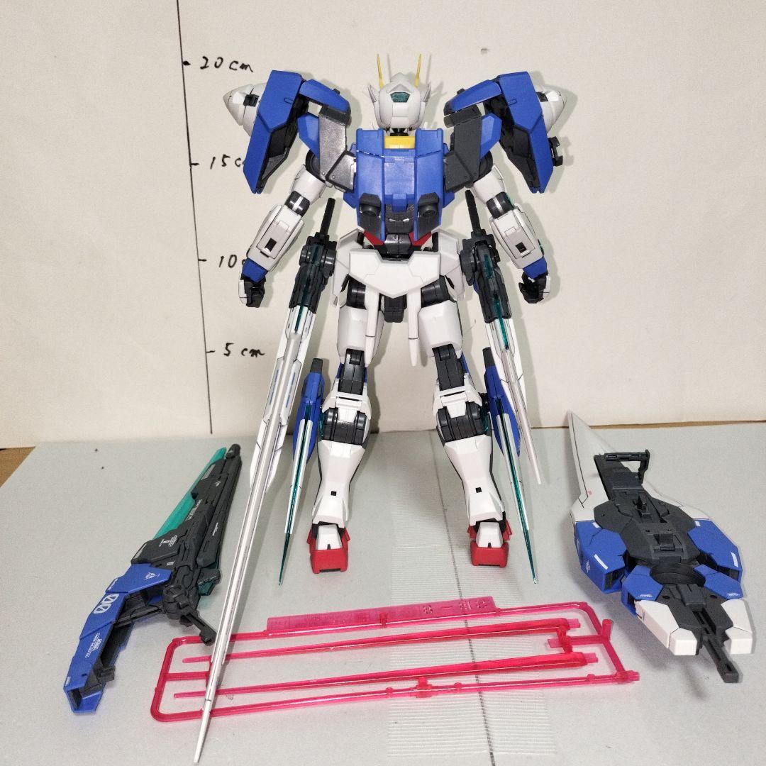MG 1/100 ダブルオーガンダム セブンソードG 塗装完成品 ガンプラ