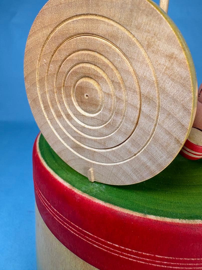 こけし　木地人形　広井道顕工人