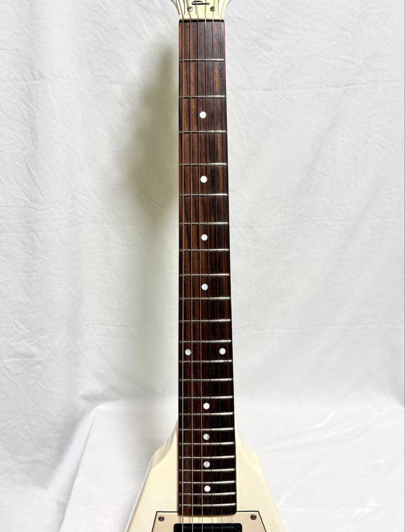 【新品弦張替済】Photo Genic エレキギター フライングV