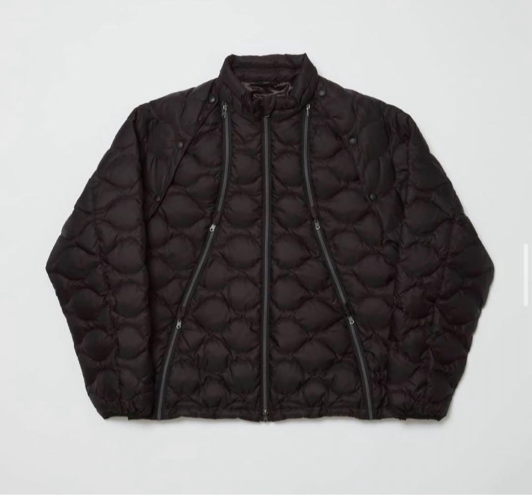 ジャケット・アウター BAL REMOVABLE SLEEVE DOWN JACKET BLACK
