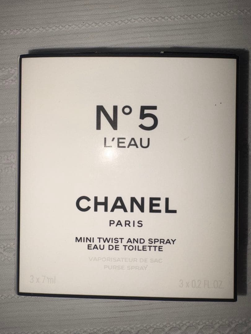 CHANEL N°5 L'EAU ミニツイストアンドスプレー 3本セット
