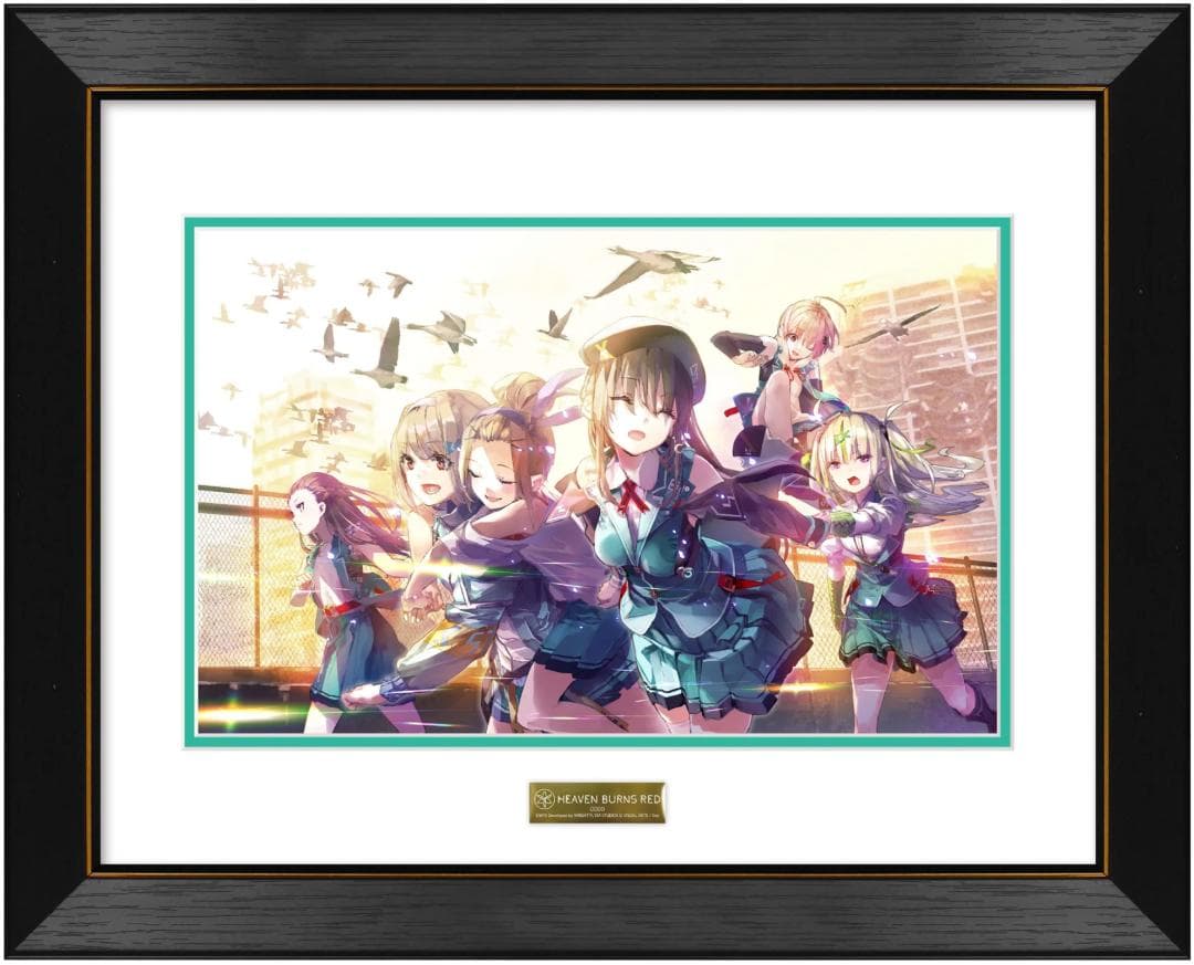 ヘブンバーンズレッド 複製原画 シリアルナンバー入り