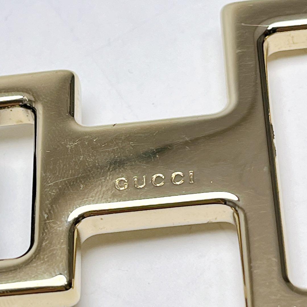 グッチ　ウエストマーク　ロープ　ベルト　ブラック　パイソン