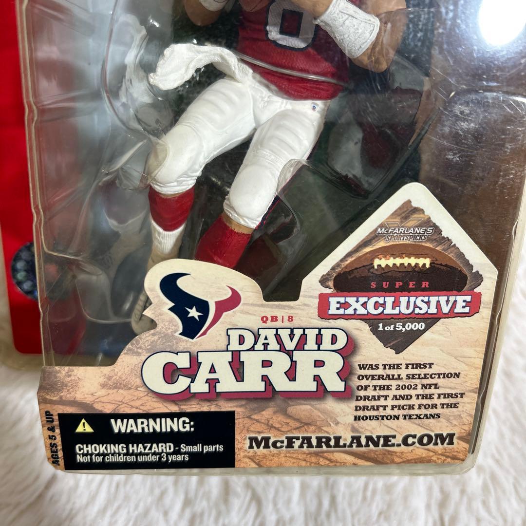 【希少品・未開封】NFL David Carr 限定フィギュア