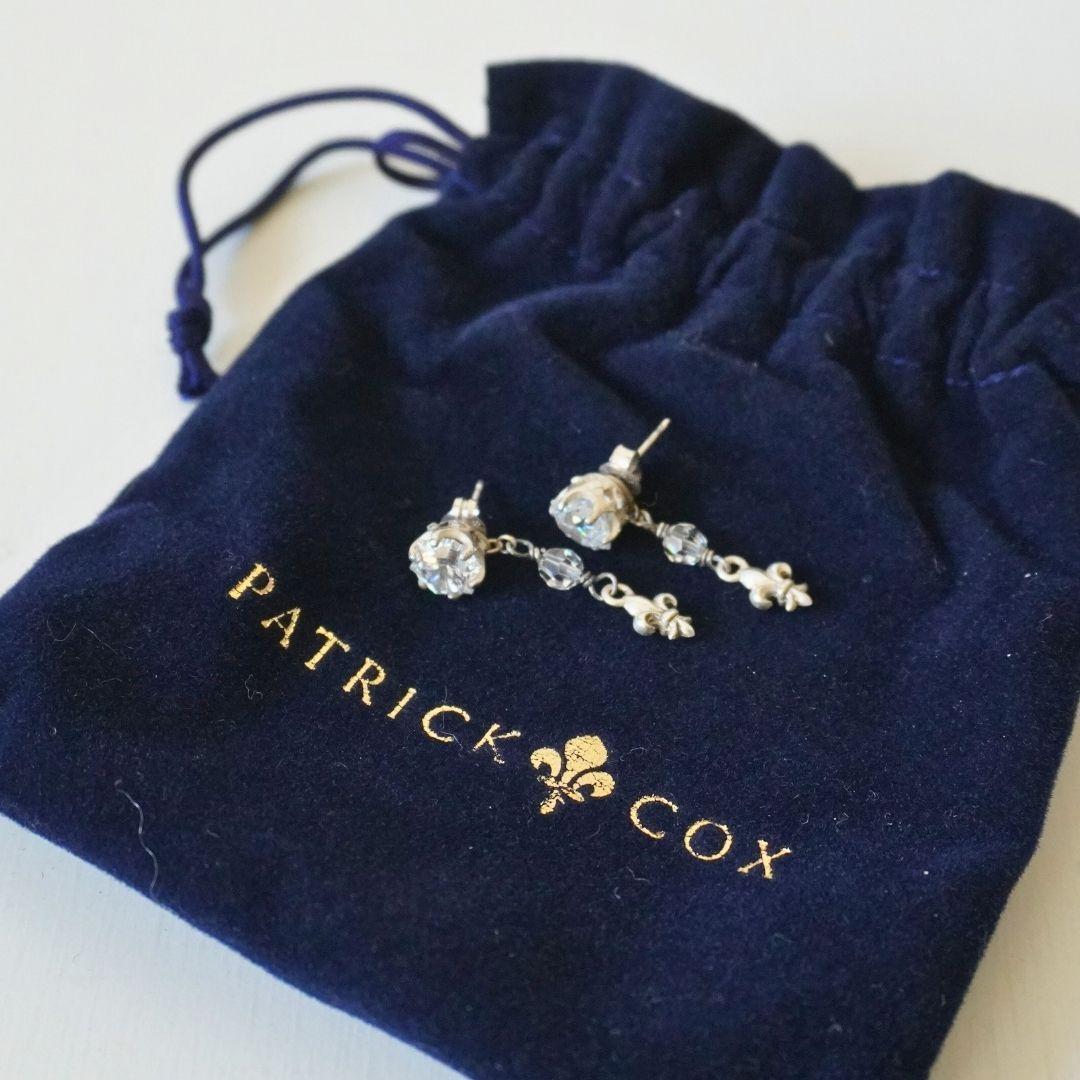 パトリックコックス 百合の紋章 ピアス 2way