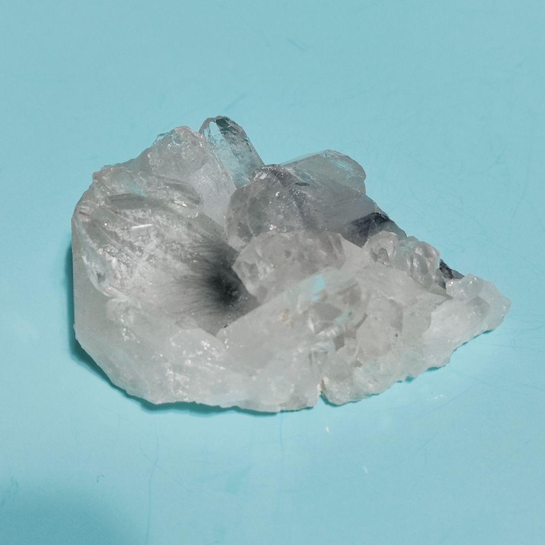 パワーストーン　天然石　ルチルクォーツ　レインボー入り　34g　No.886