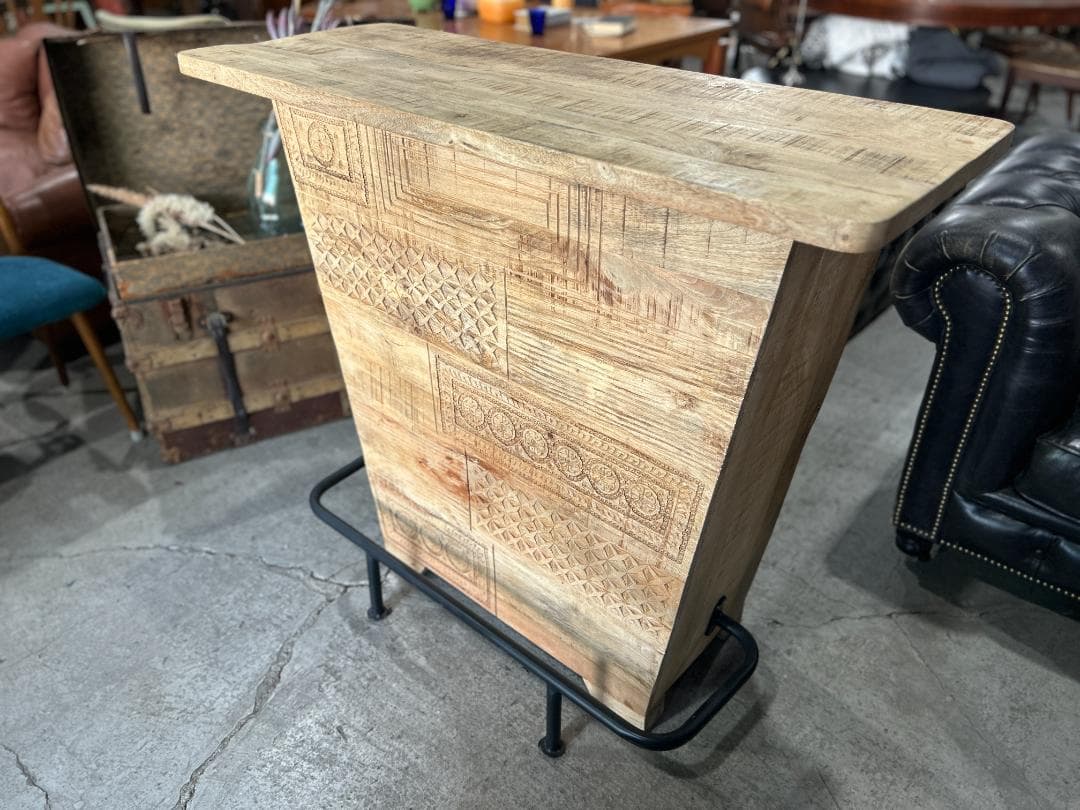 【廃番・美品】KARE / カレ　バーカウンター　プロ　ハイテーブル